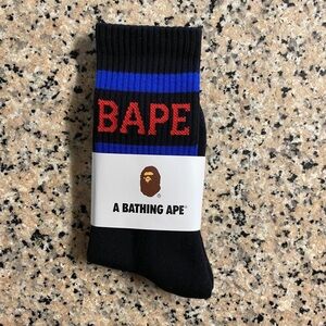NWT A Bathing Ape (BAPE) Socks